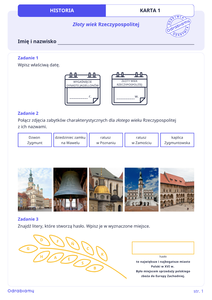 Złoty wiek Rzeczypospolitej